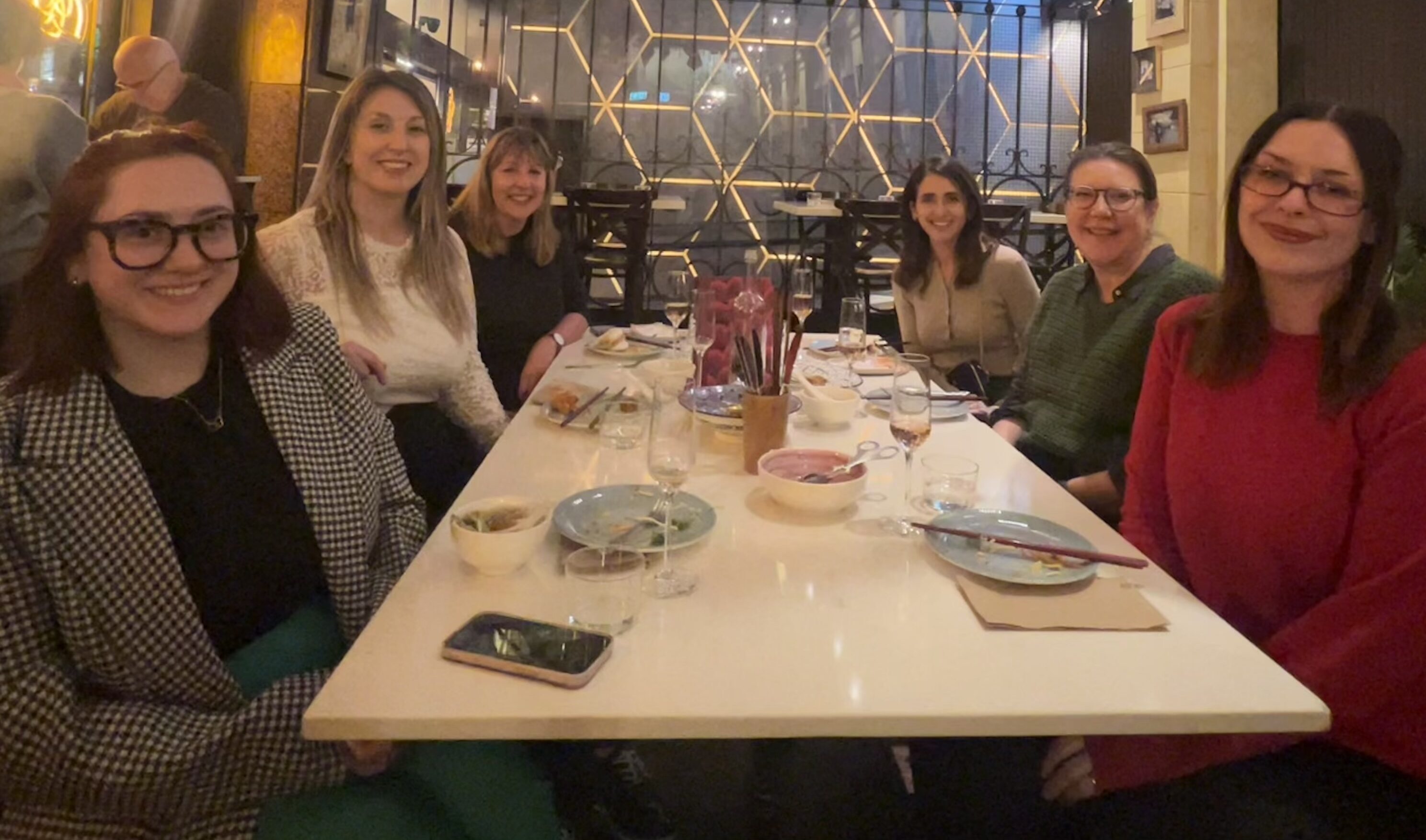 Supported Minds team dinner